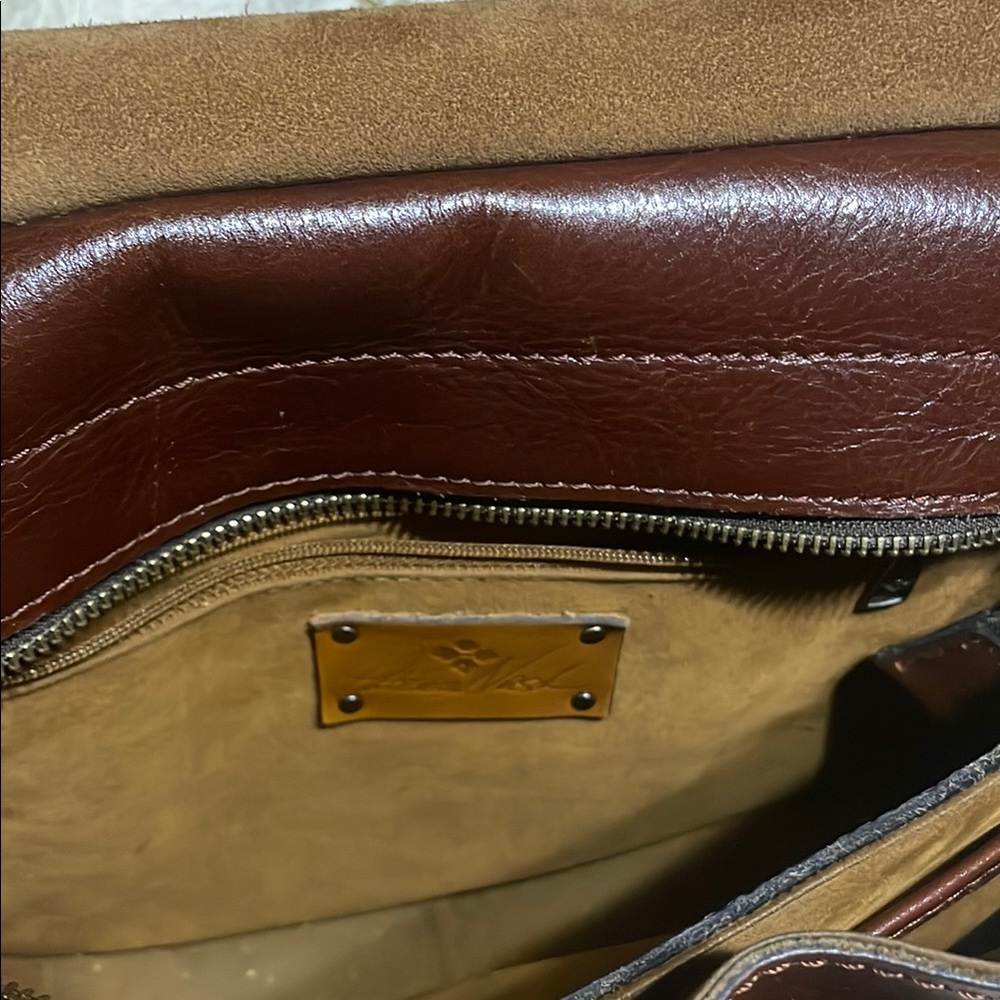 Patricia Nash Brown Crossbody Bag with Adjustable Strap - Picture 7 of 13